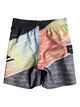 QUIKSILVER KIDS SLASH LOGO BOARDSHORT - BLACK