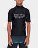 BILLABONG BOYS ALL DAY UNITY SURF SHIRT - BLACK