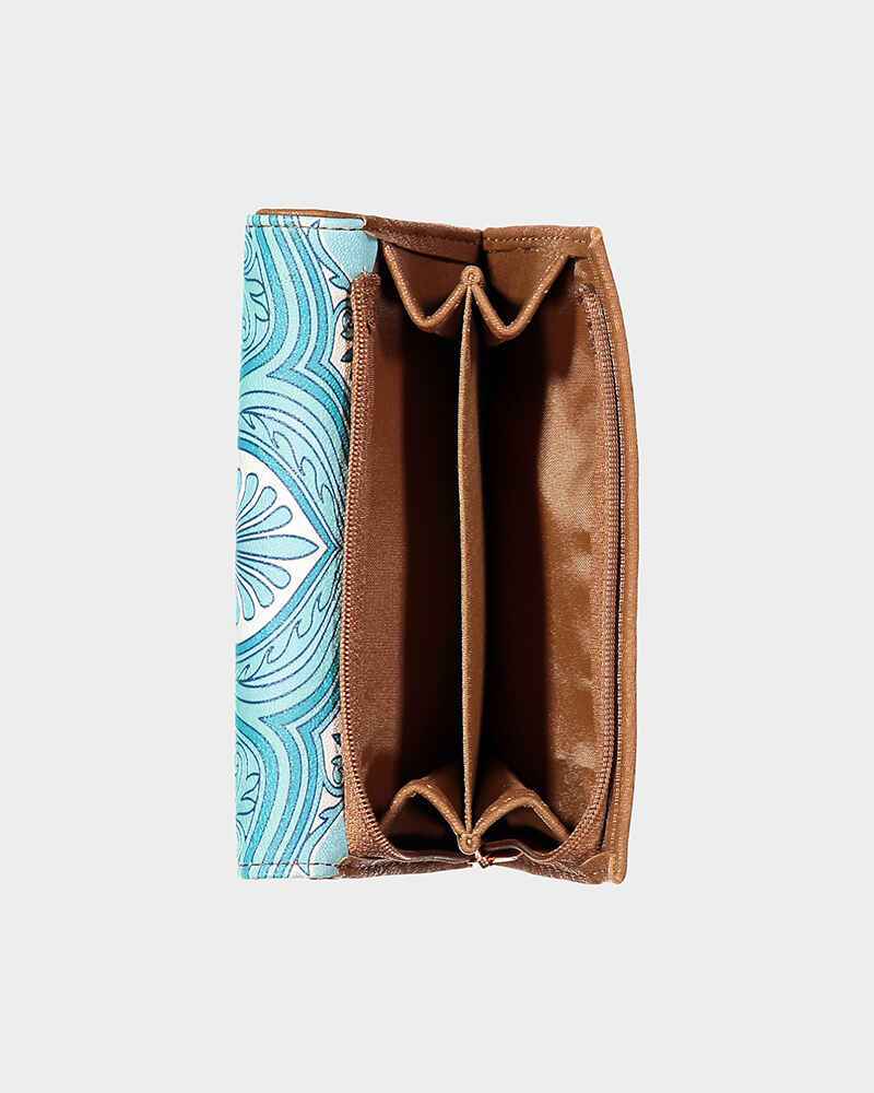 BILLABONG LADIES SWEPT AWAY WALLET BLUE WAVE WomensAccessories