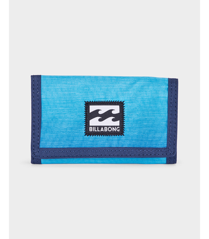 billabong trifold wallet atom navy sequence s18 mens accessories surf