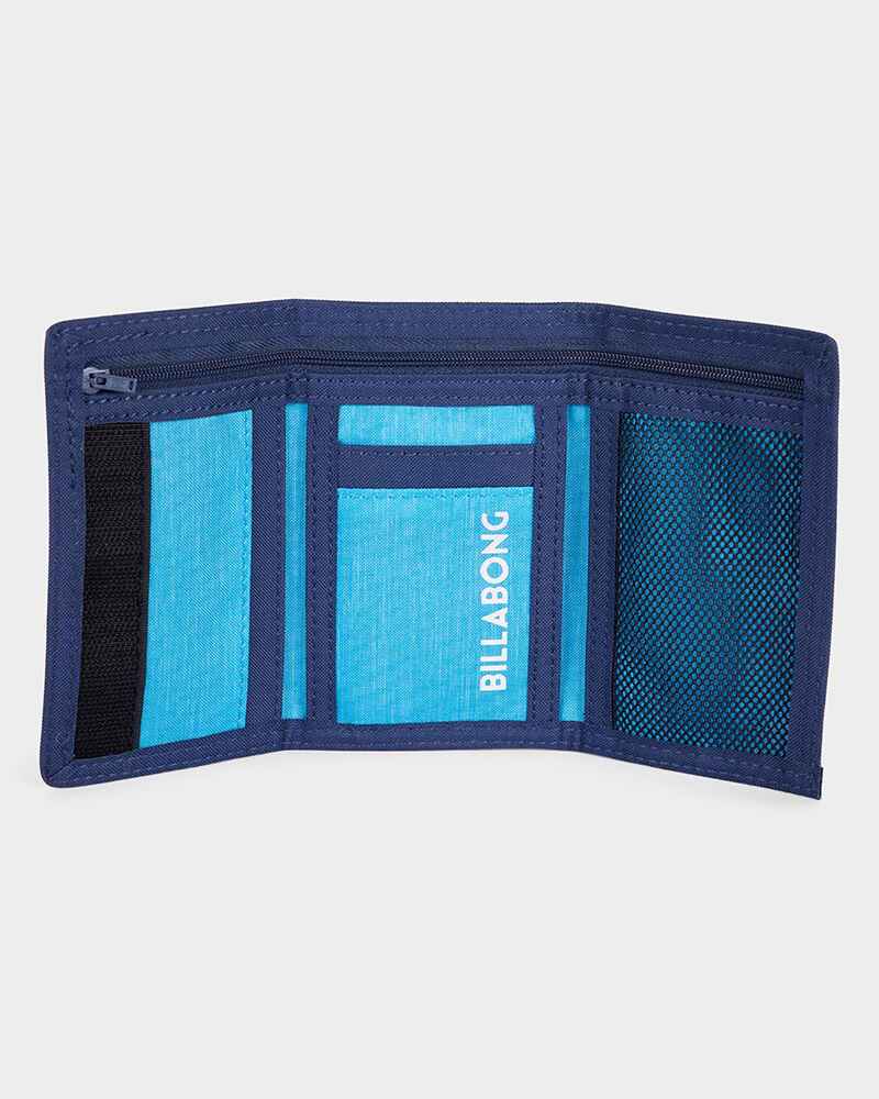BILLABONG ATOM TRIFOLD WALLET NAVY BILLABONG MENS S18