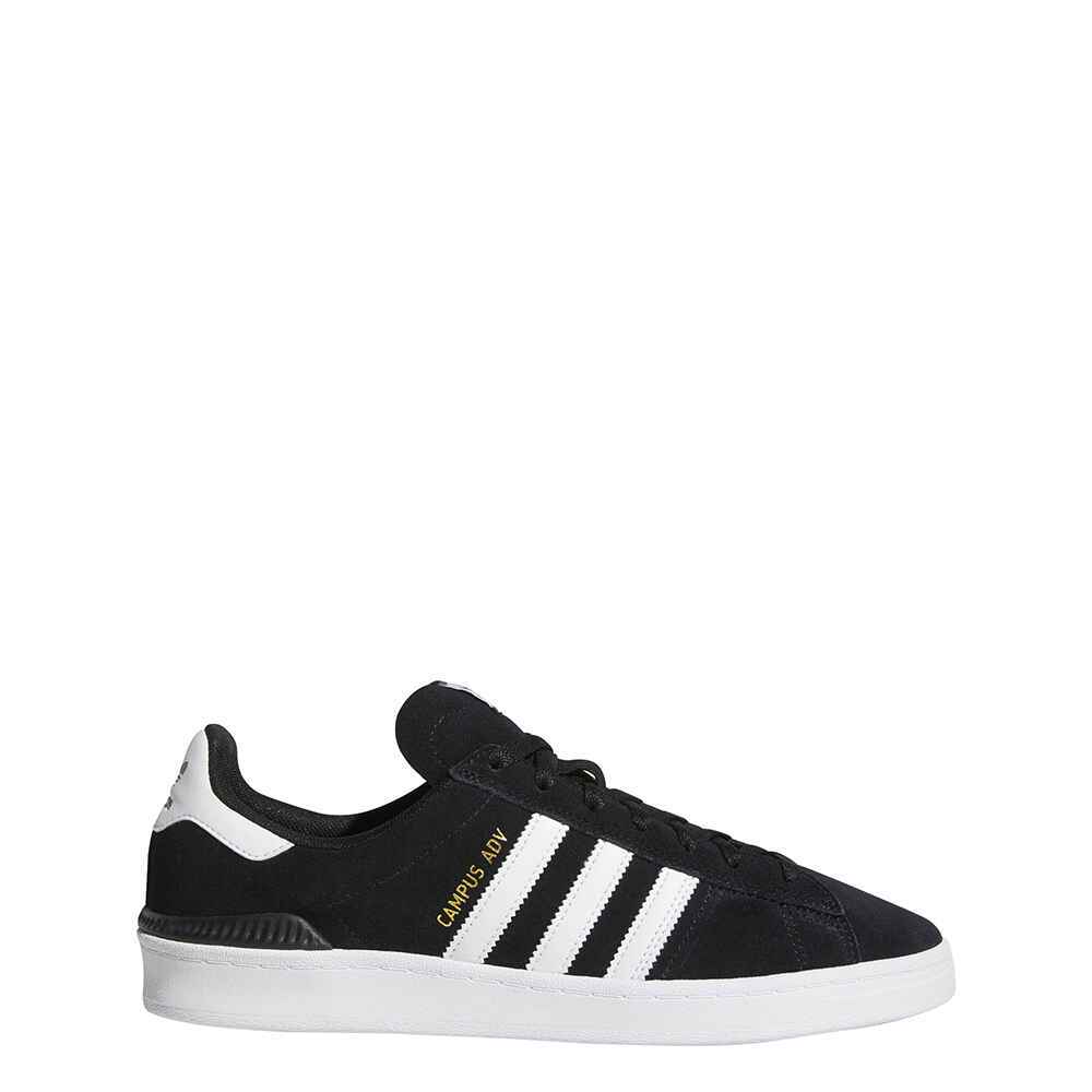 ADIDAS CAMPUS SHOE - BLACK/WHITE - Footwear-Shoes : Sequence Surf Shop ...