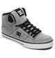 DC PURE HIGH TOP SHOE - GREY