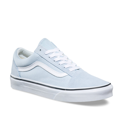 VANS OLD SKOOL SHOE - BLUE FLOWER / TRUE WHITE - Footwear-Shoes ...
