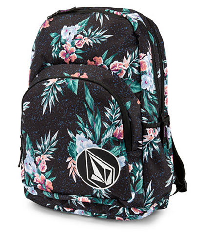 VOLCOM LADIES PATCH ATTACK BACKPACK - VINTAGE BLACK - Mens-Accessories ...