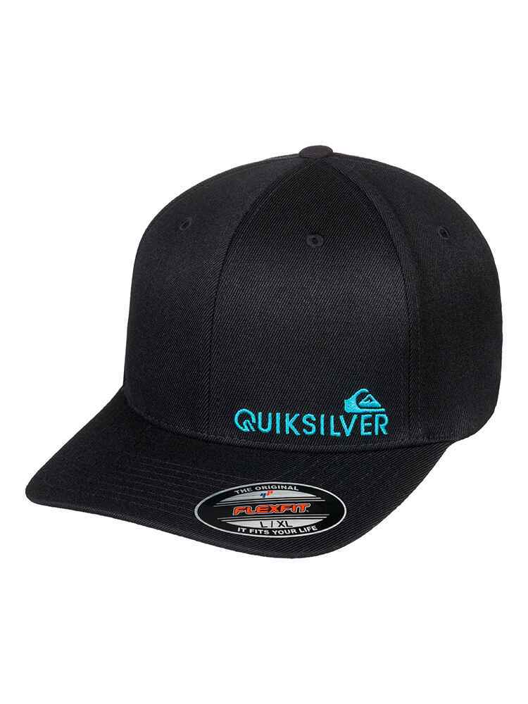 QUIKSILVER MENS SIDESTAY CAP BLACK MensAccessories Sequence Surf