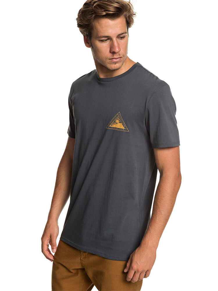 QUIKSILVER MENS PALM BREAKER TEE - Mens-Tops : Sequence Surf Shop ...
