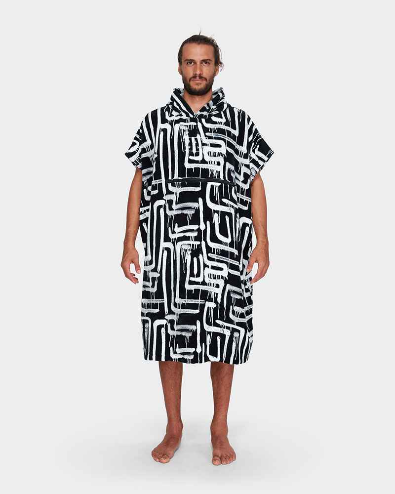 mens towel hoodie
