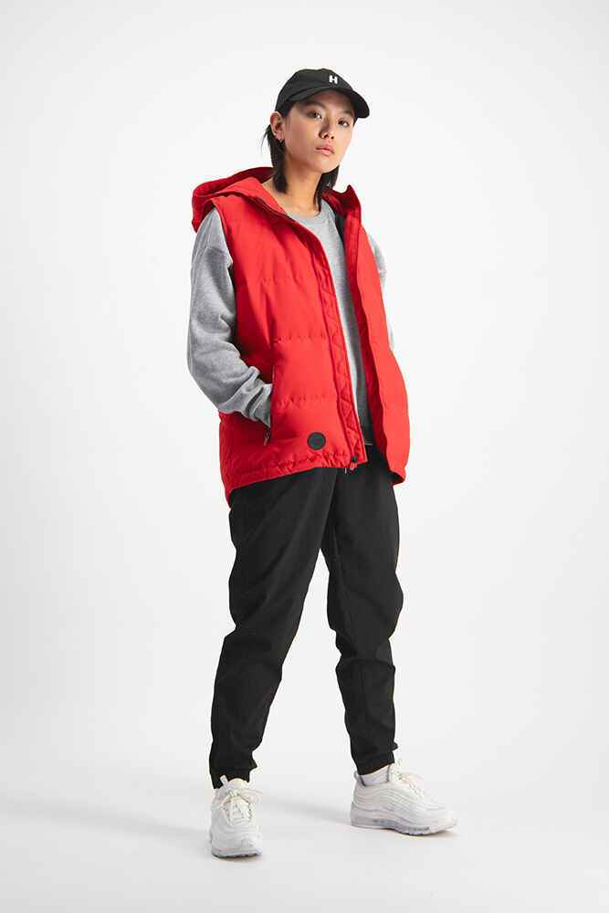 HUFFER LADIES STREET DOWN PUFFER VEST 