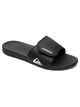 QUIKSILVER BOYS SHORELINE ADJUSTABLE SLIDE -  BLACK