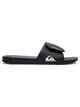 QUIKSILVER BOYS SHORELINE ADJUSTABLE SLIDE -  BLACK