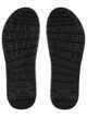 QUIKSILVER BOYS SHORELINE ADJUSTABLE SLIDE -  BLACK