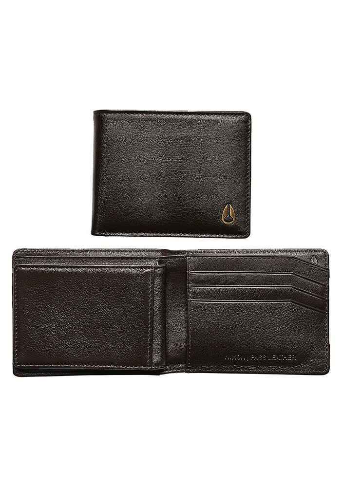 NIXON PASS LEATHER WALLET BROWN NIXON W19