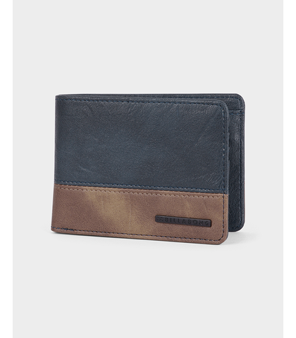 BILLABONG MENS DIMENSION WALLET - NAVY