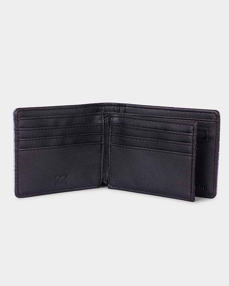 BILLABONG MENS TEAM FLIP WALLET BLACK / GREY BILLABONG MENS W19