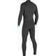 VISSLA MENS NORTH SEAS 4/3 CHEST ZIP STEAMER - CHARCOAL