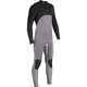 VISSLA MENS NORTH SEAS 4/3 CHEST ZIP STEAMER - CHARCOAL