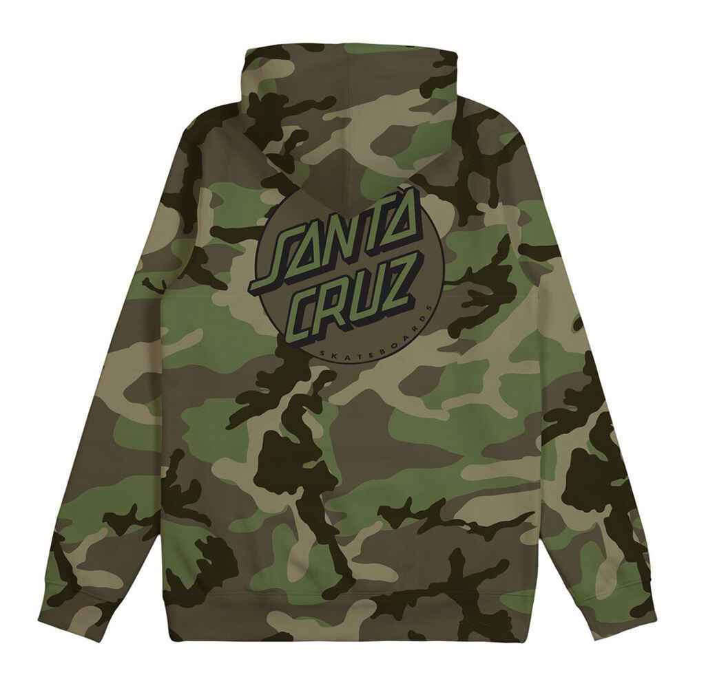 SANTA CRUZ MENS CAMO DOT POP HOOD CAMO MensTops Sequence Surf