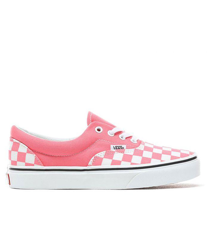 Checkerboard Vans Strawberry Pink Vans Kids Classic Checkerboard Slip-On Powder Pink/True White Shoes