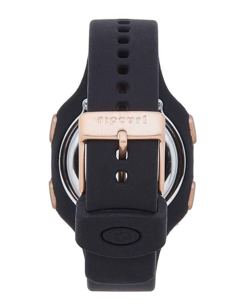 RIPCURL LADIES CANDY 2 DIGITAL SILICONE WATCH ROSE GOLD Womens