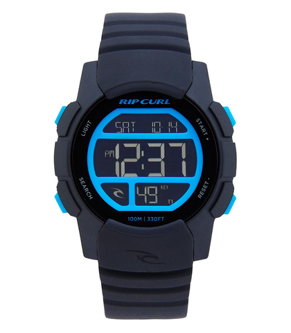 RIPCURL MISSION DIGITAL WATCH - BLACK / BLUE