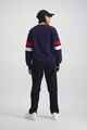 HUFFER LADIES ITSUKI SLOUCH CREW 2.0 - NAVY/RED