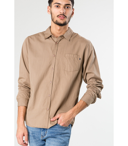 RUSTY MENS SUNAR L/S DRESS SHIRT 