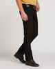 VOLCOM MENS VORTA DENIM JEAN - BLACK / BLACK