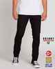 VOLCOM MENS 2X4 TAPERED DENIM JEAN - BLACK / BLACK