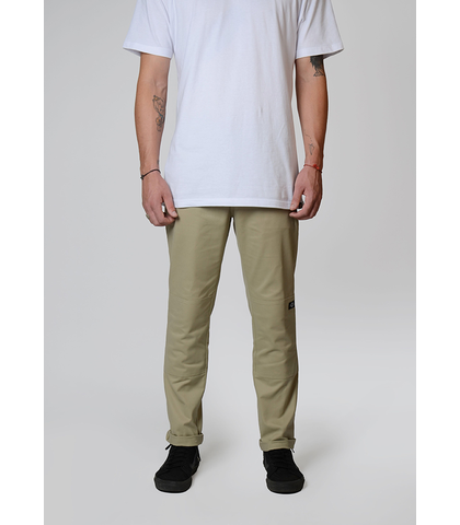 DICKIES SLIM FIT DOUBLE KNEE PANT - DESERT SAND