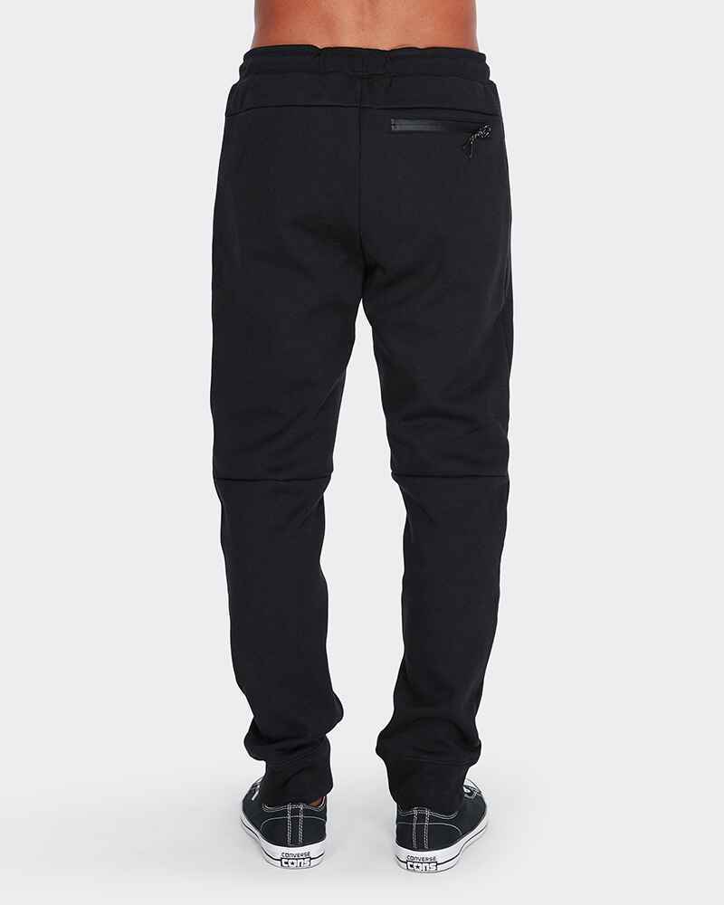 BILLABONG MENS ADIV TECH FLEECE TRACK PANT BLACK MensBottoms
