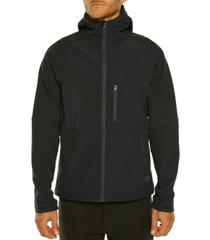 O'NEILL MENS EXILE 2.0 SOFTSHELL JACKET - BLACK OUT