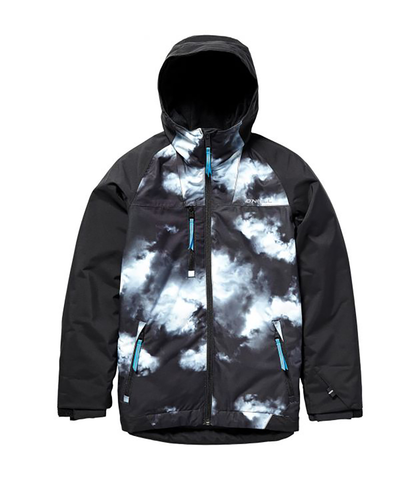 O'NEILL BOYS PM GRID SNOW JACKET - BLACK OUT