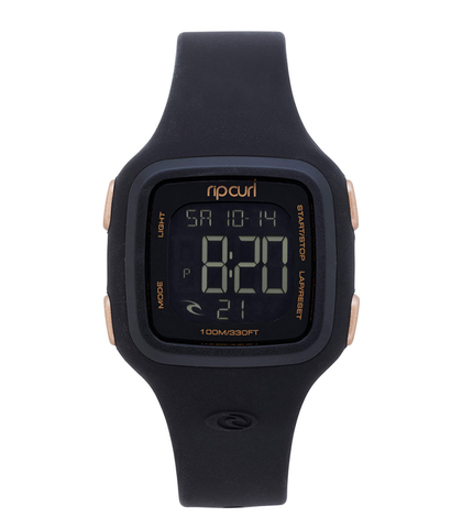 RIPCURL CANDY 2 DIGITAL SILICONE WATCH - ROSE GOLD 4093