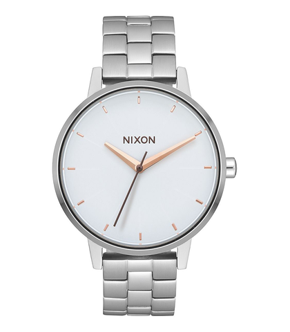 NIXON KENSINGTON WATCH - SILVER / WHITE / ROSE GOLD - Womens  display picture 2