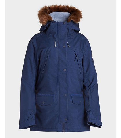 BILLABONG LADIES NORA SNOWJACKET - NAVY BLAZER