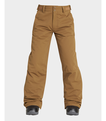 BILLABONG BOYS GROM SNOW PANT - CAMEL