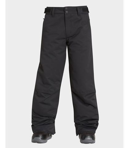 BILLABONG BOYS - GROM SNOW PANT - BLACK CAVIAR