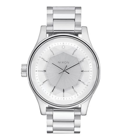 NIXON FACET WATCH- ALL SILVER