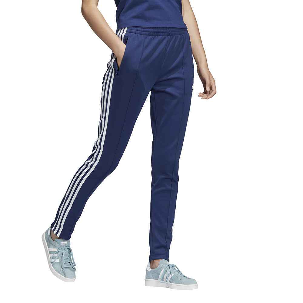 adidas track pants dark blue