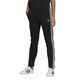 ADIDAS LADIES 3 STRIPE TRACK PANTS - BLACK