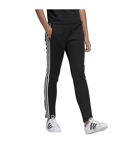 ADIDAS LADIES 3 STRIPE TRACK PANTS - BLACK - Womens-Bottoms : Sequence ...