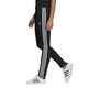 ADIDAS LADIES 3 STRIPE TRACK PANTS - BLACK