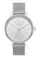 NIXON KENSINGTON- MILANESE ALL SILVER