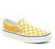 VANS CLASSIC SLIP ON - CHECKERBOARD - YOLK YELLOW / TRUE WHITE