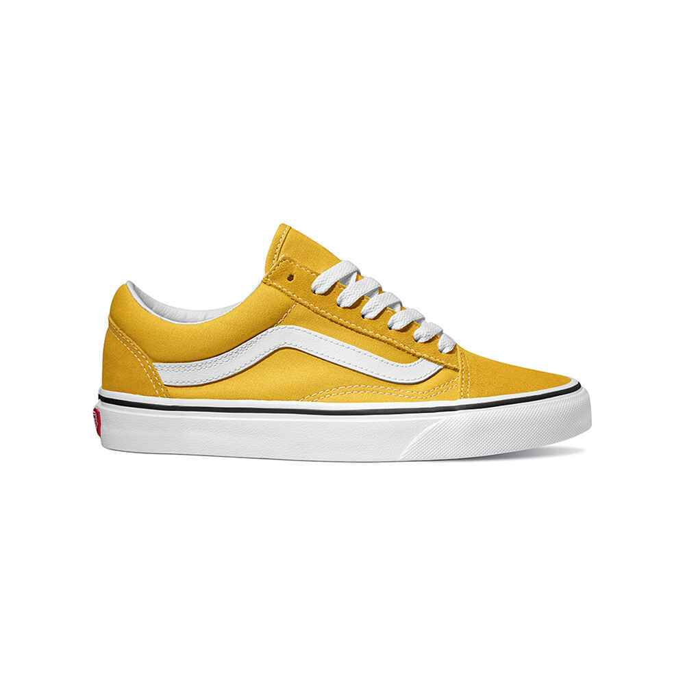 vans old skool yolk yellow true white