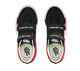 VANS YOUTH SK8 MID REISSUE VELCRO - LOGO POP - BLACK/ RED / WHITE