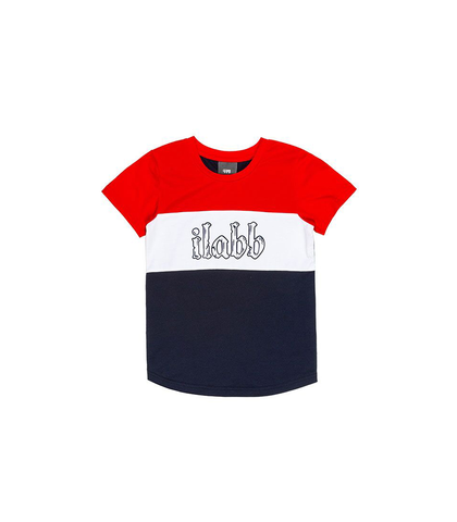 ILABB YOUTH HUMEROUS TEE - RED / NAVY / WHITE