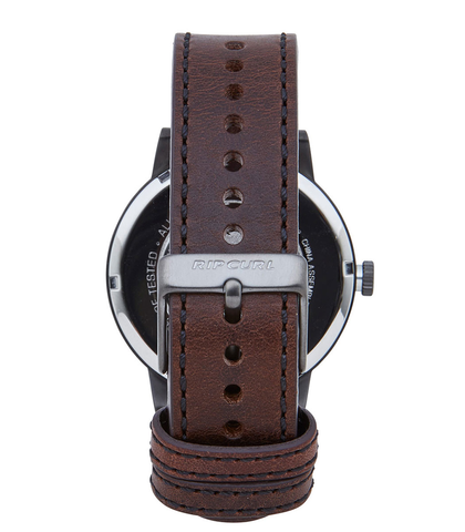 rip curl drake leather watch