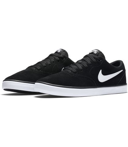 nike sb check solar black white